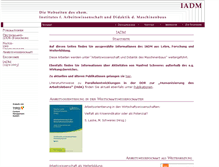 Tablet Screenshot of iadm.info